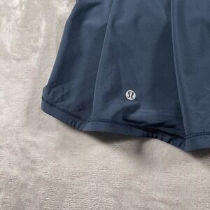 Lululemon Women's Skort High Rise Tennis Pickleball Athleisure Sporty 4 Blue
